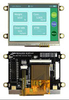 3.5 Inch (in) Diagonal Size Sunlight Readable Capacitive Graphic Liquid Crystal Display (LCD) Display Module   